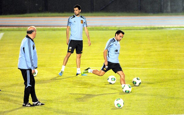 treino Espanha (Foto: Andre Durão)