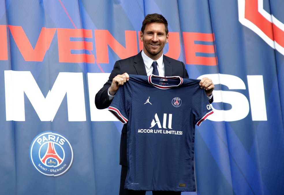 Messi Parque dos Príncipes — Foto: Reuters