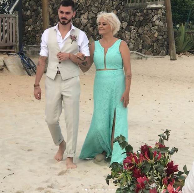 Henrique Tomaz, noivo de Rúbia Baricelli, no casamento (Foto: Reprodução/Instagram) Henrique Tomaz, noivo de Rúbia Baricelli, no casamento (Foto: Reprodução/Instagram)