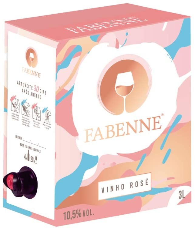 Fabenne Vinho Rosé - Bag-in-Box 3 Litros (Foto: Divulgação)