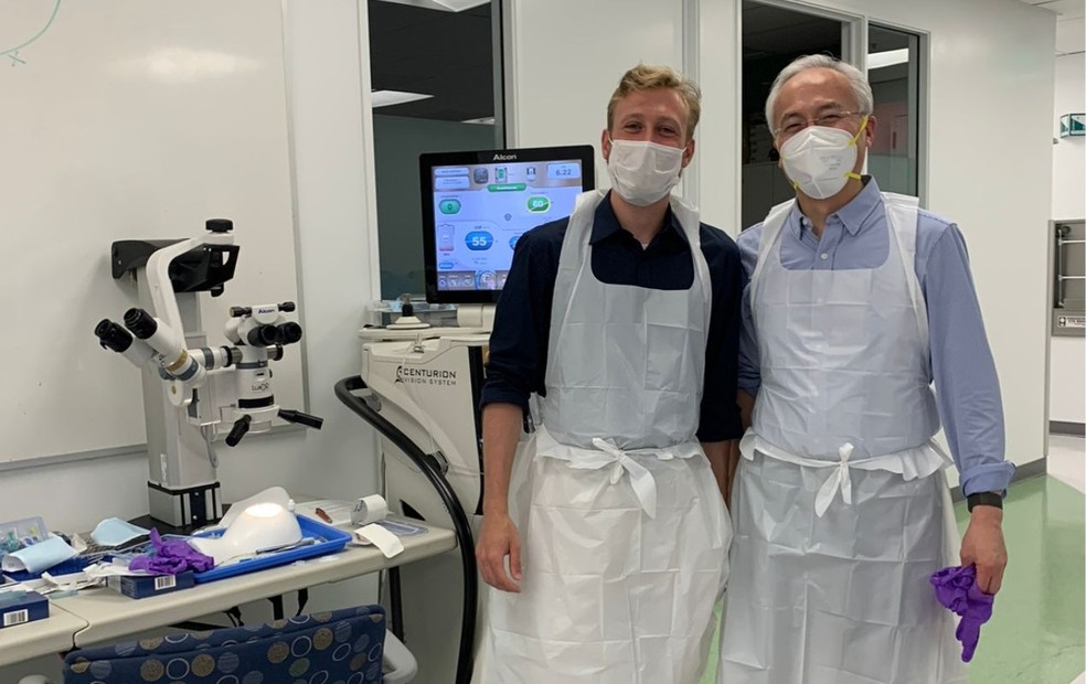 Pesquisadores da USP de Bauru descobrem que Covid-19 pode ser detectado pela lágrima — Foto: HC USP - Bauru /Divulgação