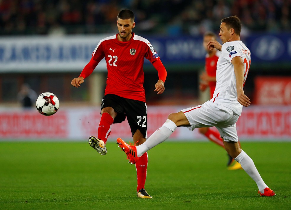 Áustria venceu a Sérvia na sexta, mas ficou sem chances de ir ao Mundial e abriu caminho para o Brasil em Sochi (Foto: Reuters)