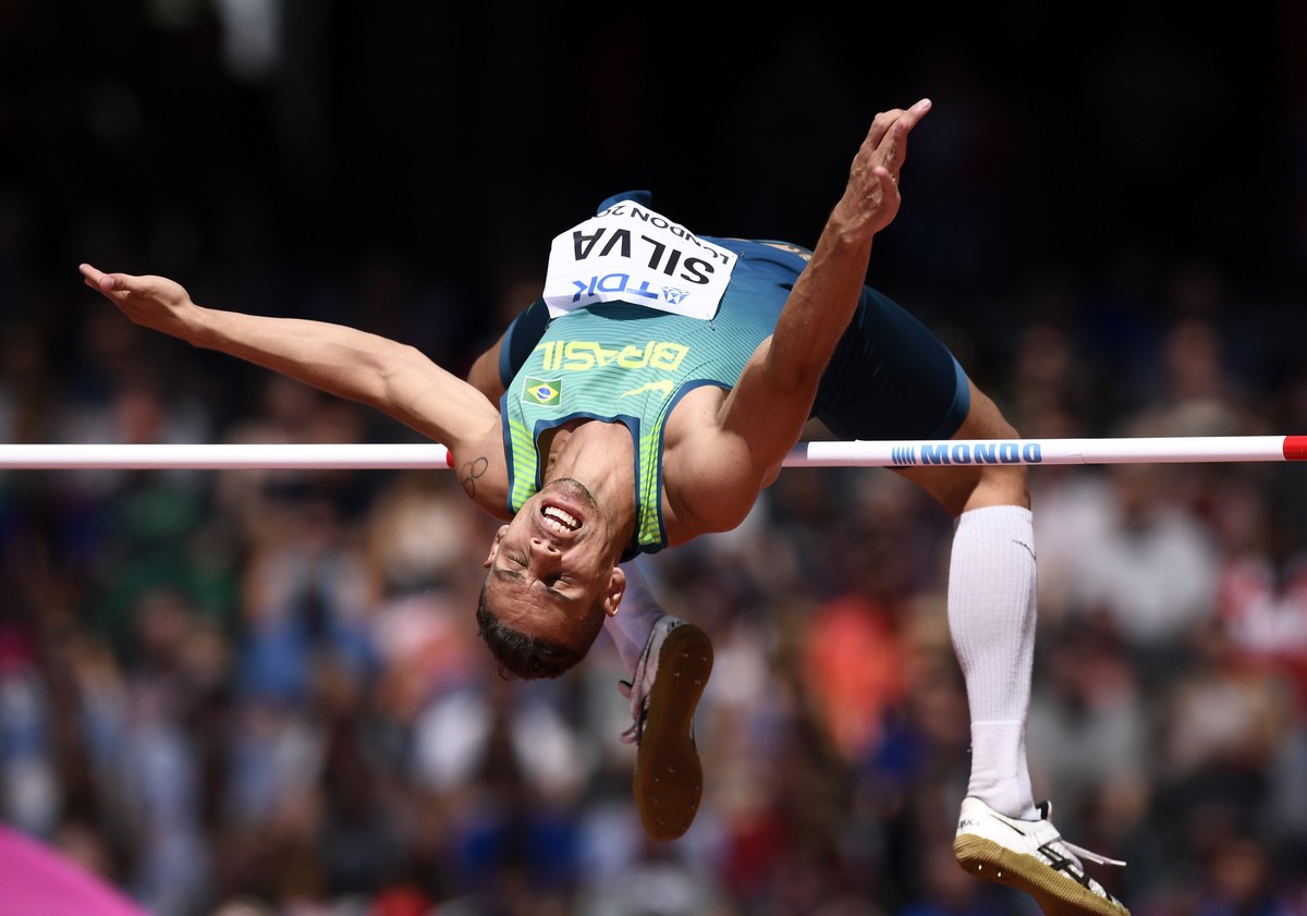 Talles Silva quebra o recorde brasileiro do salto em altura indoor