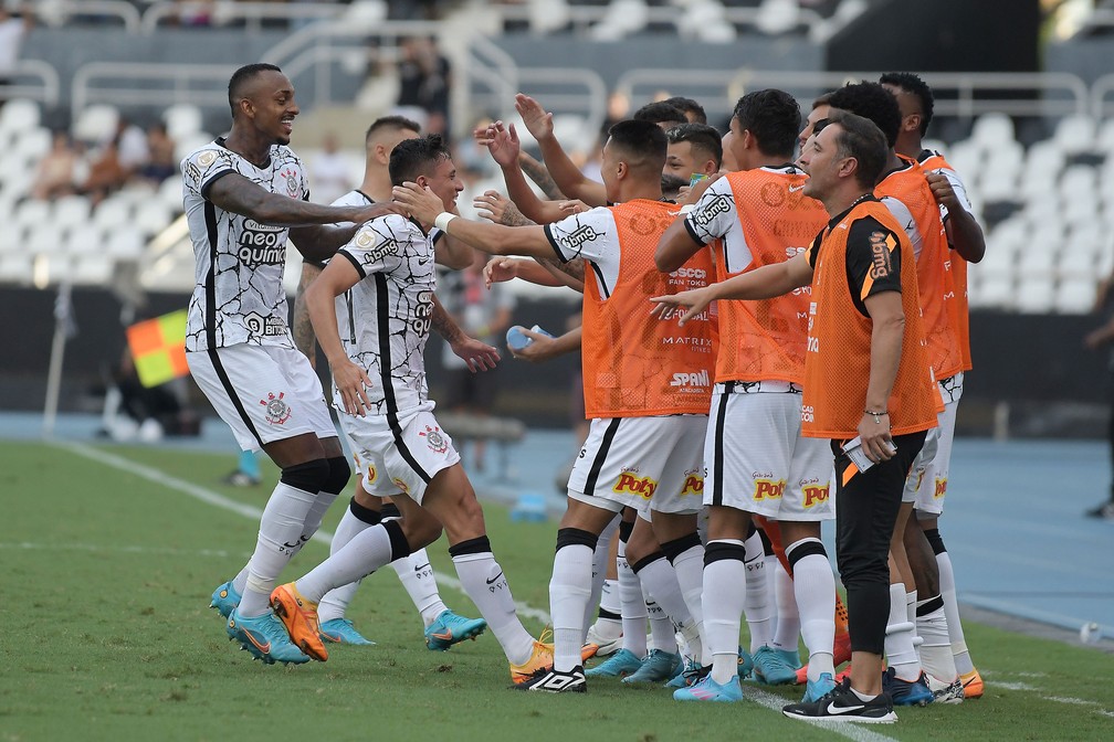 Corinthians fez grande primeiro tempo no Brasileirão — Foto: Alexandre Durão