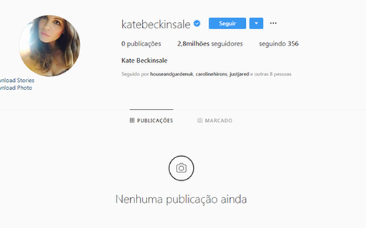 Kate Beckinsale deleta fotos do Instagram 