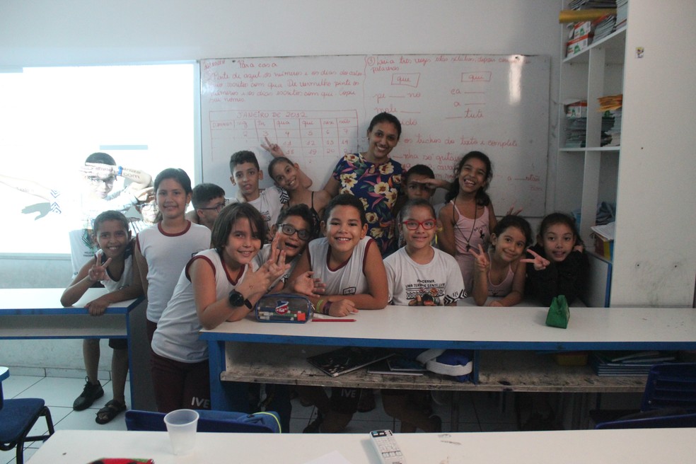 Instituto Vitória de Ensino em Teresina — Foto: Rafaela Leal /G1 PI
