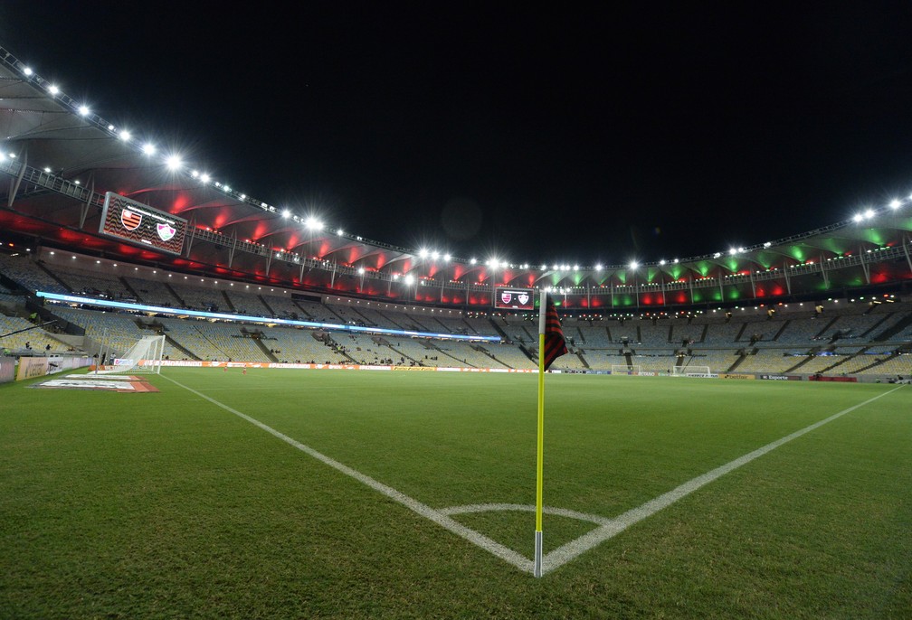 Flamengo e Fluminense jogam nesta sábado (1º) no Maracanã — Foto: André Durão/ge