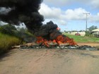 Manifestantes interditam trecho da rodovia BR-155, no sul do Pará