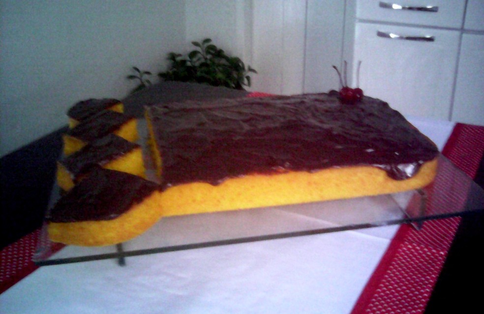 Bolo De Cenoura Da Tatá