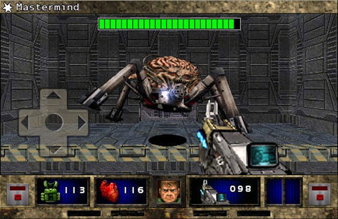 Apesar de muito parecido, um dos personagens de Doom 2 RPG não é o mesmo fuzileiro de Doom (Foto: Reprodução/iTunes)