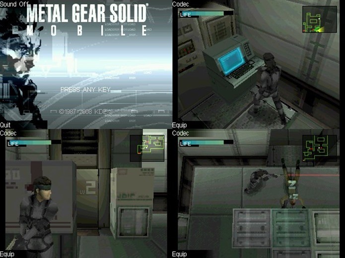 Metal Gear Mobile foi lançado para ocidente para a plataforma N-Gage 2 (Foto: Reprodução / Ovigaming)