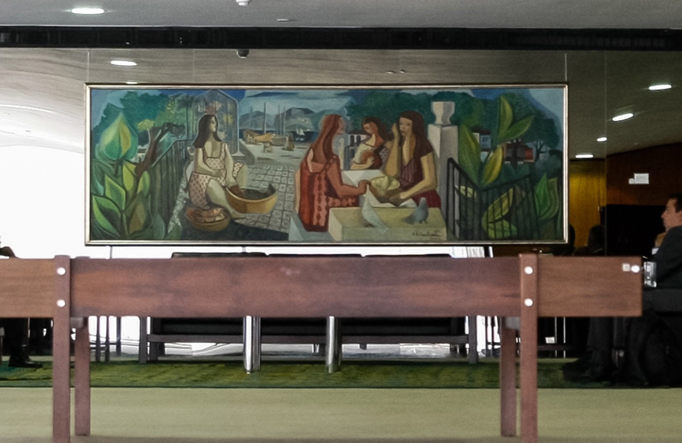 As obras de arte vandalizadas nas invasões em Brasília