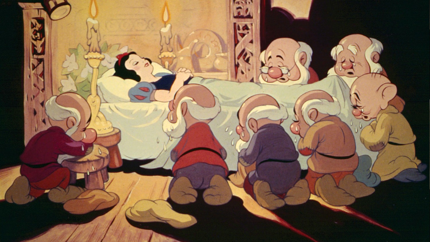 Cena de Branca de Neve e os 7 Anões, filme lançado pelos estúdios Disney em 1937 (Foto: Divulgação )