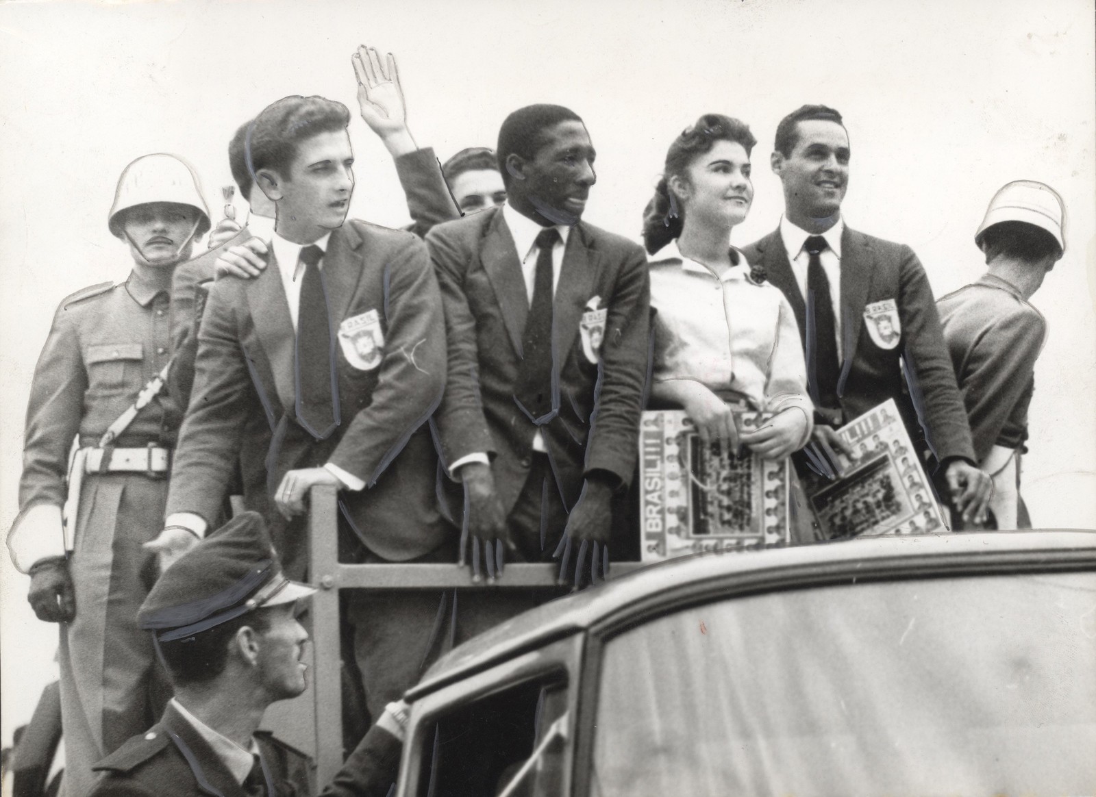 Título do Brasil em 1962 — Foto: Acervo O GLOBO