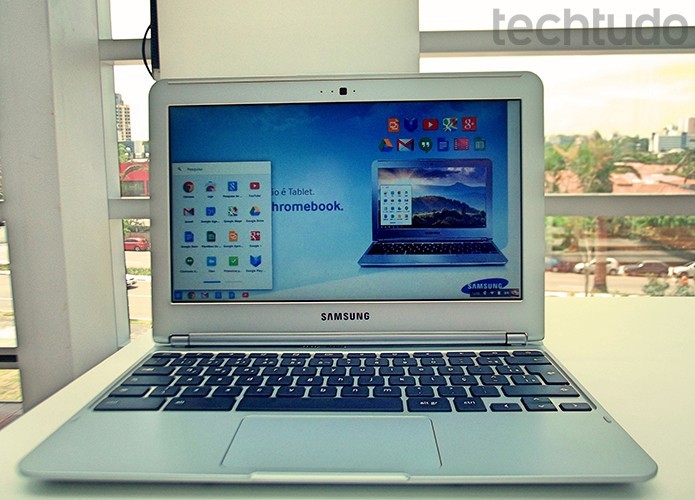 Chromebook da Samsung ? exemplo de dispositivo (Foto: Chroembook da Samsung ? exemplo de dispositivo (Foto: Paulo Alves/TechTudo)