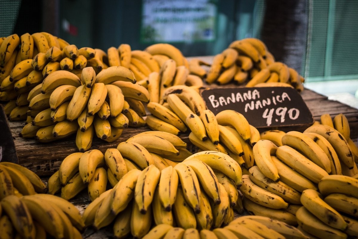 Cada tipo de banana tem a sua própria quantidade de calorias, o que deve ser considerado na hora da oferta como petisco (Foto: Pexels/ Maurício Mascaro/ CreativeCommons)