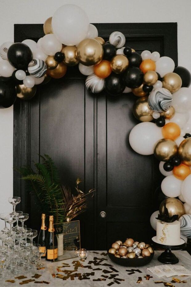 Cores para decorar a casa no Ano Novo (Foto: Reprodução/ Pinterest/ 100 Layer Cake)