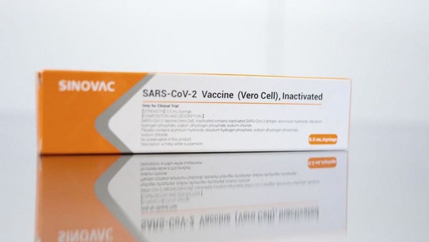 Coronavac, vacina contra a covid-19 desenvolvida pelo laboratório chinês Sinovac Biotech (Foto: Governo de São Paulo)