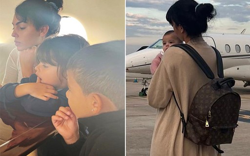 Mulher de Cristiano Ronaldo, Georgina Rodríguez posta fotos raras dos filhos