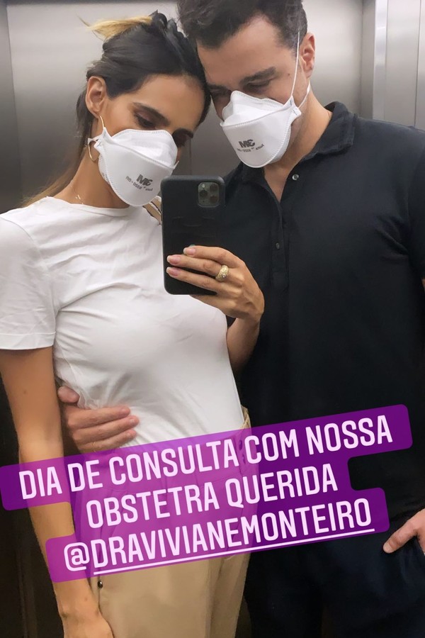 Marcella Fogaça e Joaquim Lopes (Foto: reprodução/Instagram)
