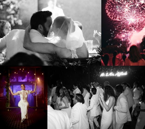 Casamento de Jennifer Lopez e Ben Affleck (Foto: Reprodução/On The JLo)