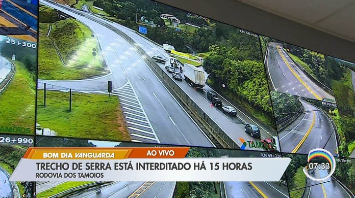 Trecho De Serra Da Tamoios Segue Interditado Por Risco De Deslizamentos Apos Mais De Um Dia Vale Do Paraiba E Regiao G1