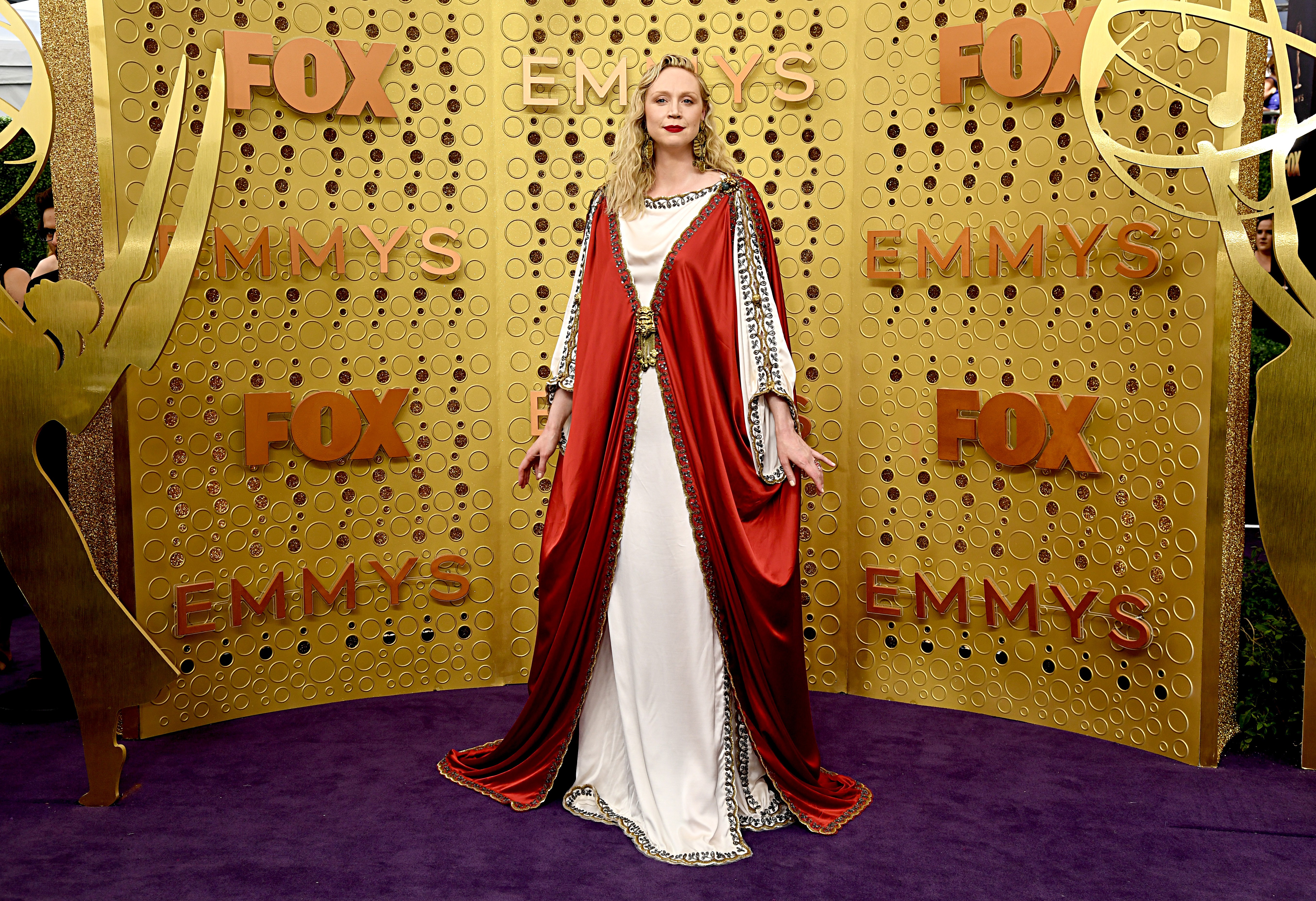Gwendoline Christie no Emmy Awards de 2019 (Foto: Getty Images)