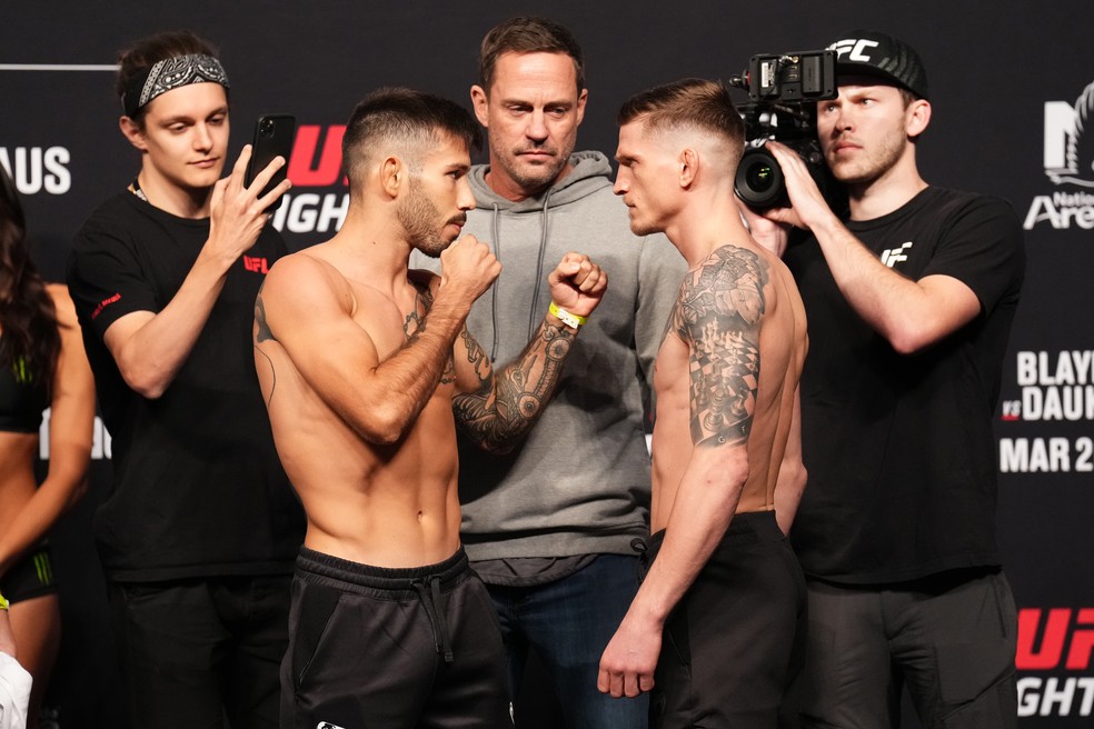 Matheus Nicolau x David Dvorak  — Foto: Getty Images
