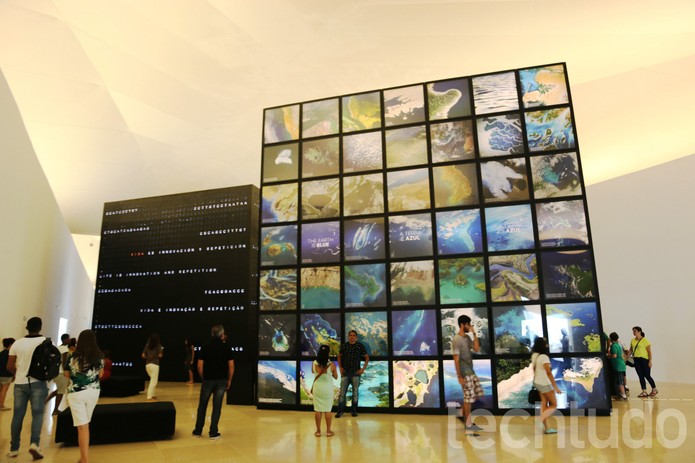 O Museu é dividido por seções (Foto: Luana Marfim/TechTudo)