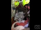 Bebê recém-nascido é resgatado dentro de sacola, em Goiás; vídeo