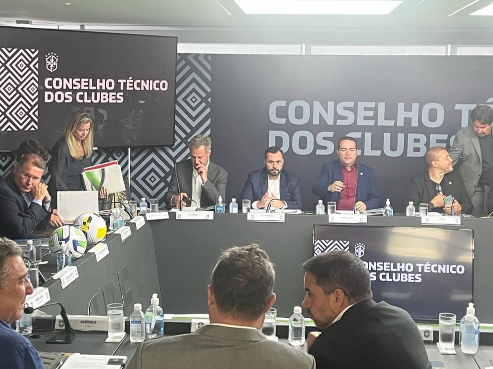 Conselho Técnico do Campeonato Brasileiro 2023 — Foto: Martín Fernandez