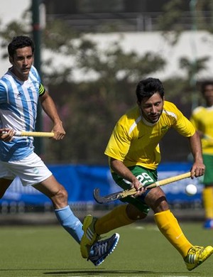 Brasil x Argentina hóquei na Grama Sul-Americano (Foto: Divulgação/Odesur)
