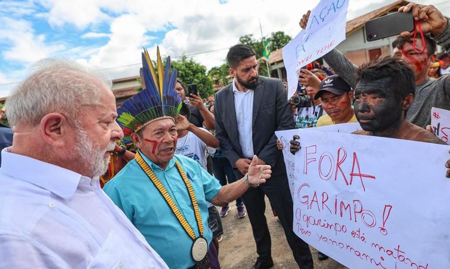 Lula garantiu que o governo vai tirar 'definitivamente' os garimpeiros das terras indígenas