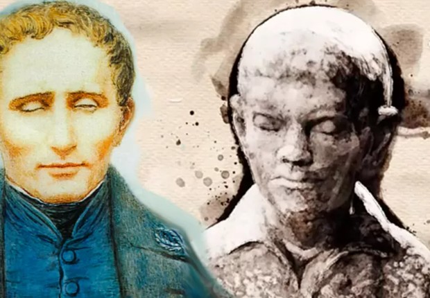 Louis Braille a perdu la vue à l'âge de cinq ans - et à l'âge de 15 ans, il a déjà développé un système tactile pour lire et écrire (Photo : BBC News)