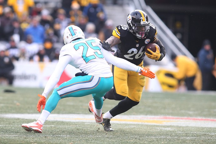 Miami Dolphins x Pittsburgh Steelers - wild card nfl - Bell (Foto: Reuters)