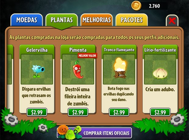 Plants vs. Zombies 2 chega para dispositivos Android