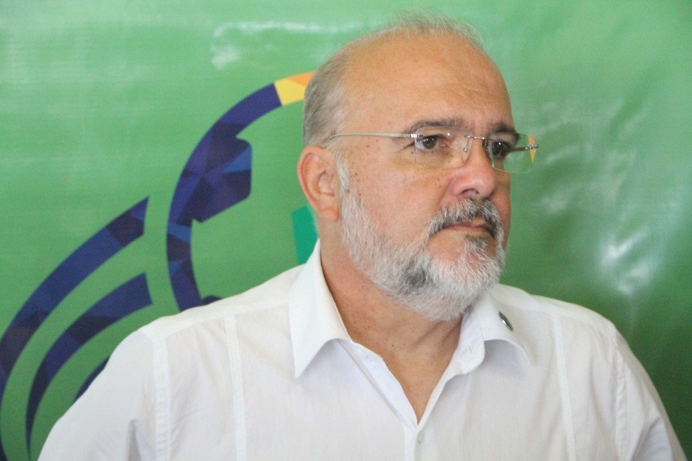 Sérgio Meira é candidato à presidência do Conselho pela situação — Foto: Vitor Oliveira / GloboEsporte.com