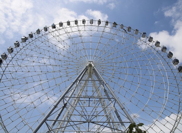 Com 88 metros de altura, a roda-gigante do Rio será a maior da América Latina (Foto: Reprodução/ebc)