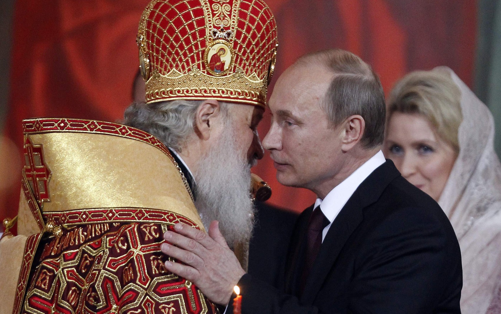 'Deus colocou você no poder', diz líder ortodoxo russo a Putin no aniversário de 70 anos do presidente russo