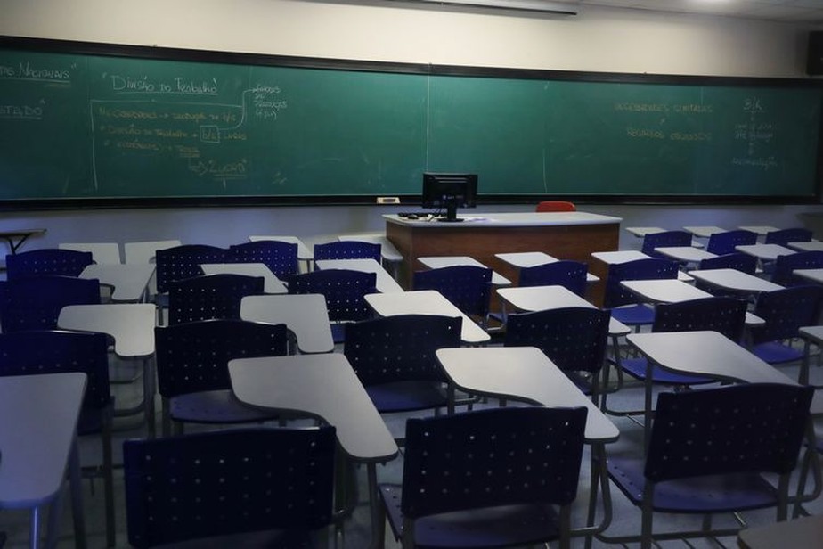 Em 2020 e 2021 boa parte das escolas brasileiras suspendeu aulas presenciais devido à pandemia