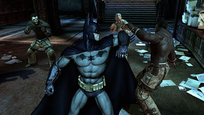 Para os fãs do Homem-Morcego, Batman Arkham Asylum também está em oferta (Foto: Divulgação/Nuuvem)