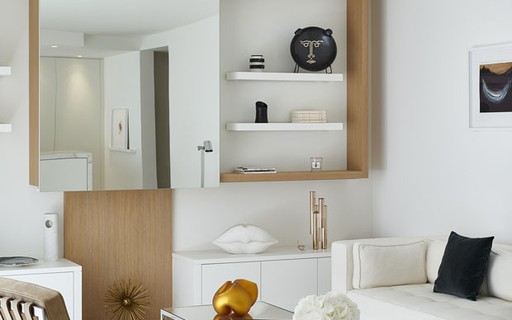 Apartamento minimalista no glamour de Cannes - Casa Vogue | Apartamentos