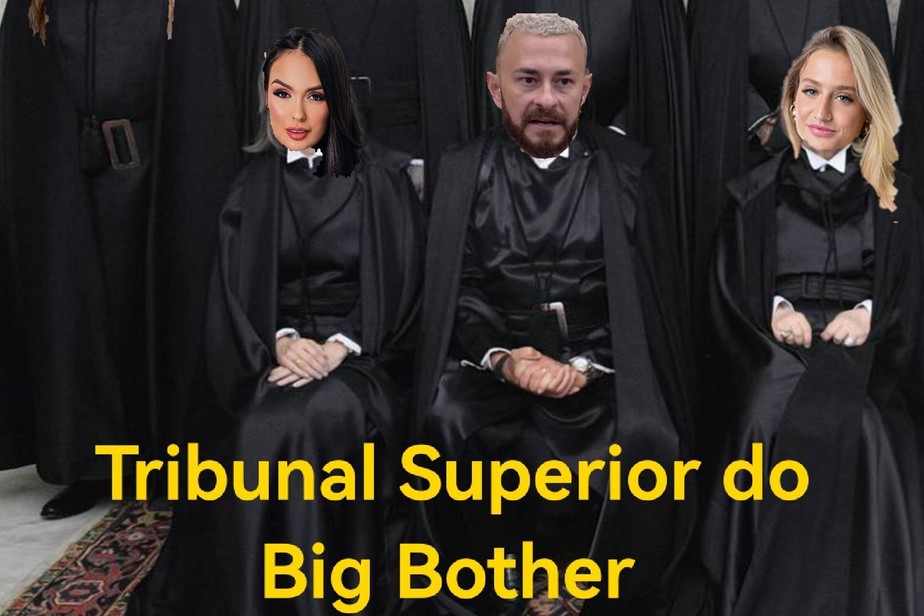 Web chama Bruna, Fred e Larissa de 'Tribunal Superior do BBB'