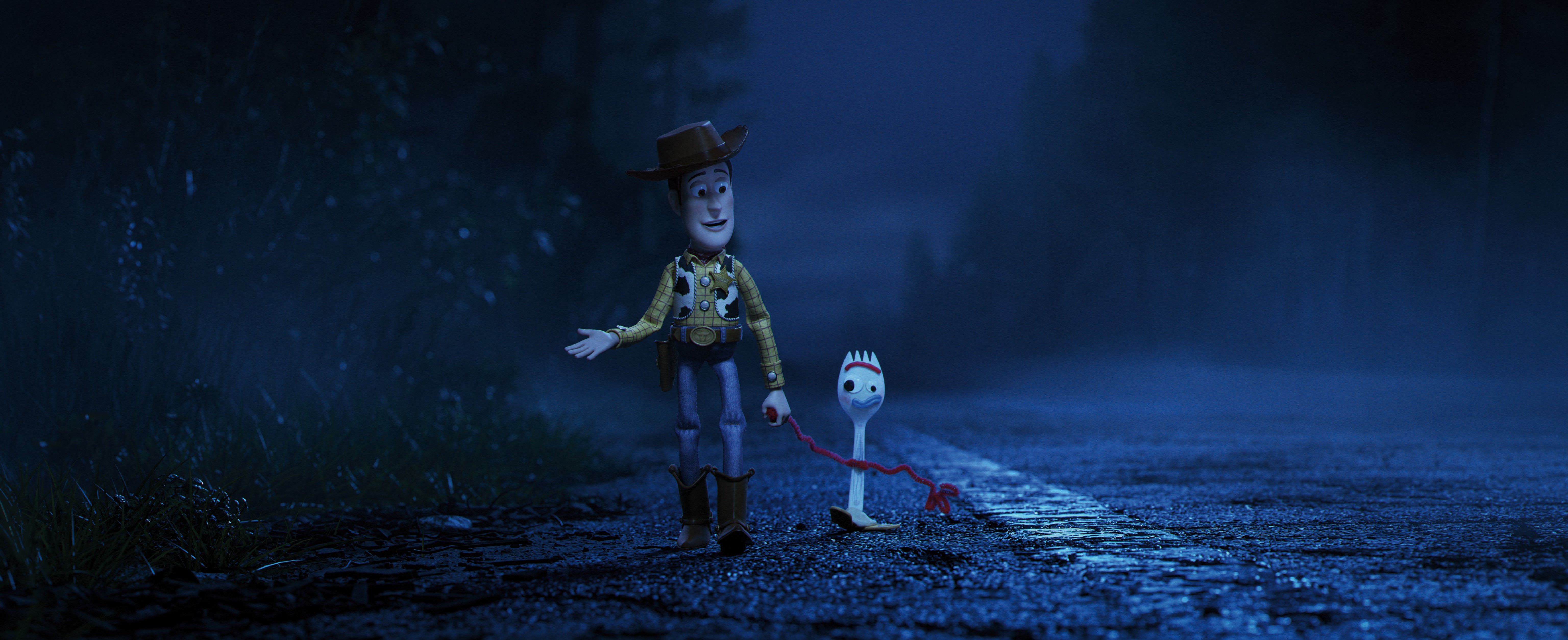 LEADING THE WAY -- In Disney•Pixar’s “Toy Story 4,” Bonnie’s beloved new craft-project-turned-toy, Forky, declares himself trash and not a toy, so Woody takes it upon himself to show Forky why he should embrace being a toy. Featuring Tom Hanks as the voic (Foto: Divulgação)