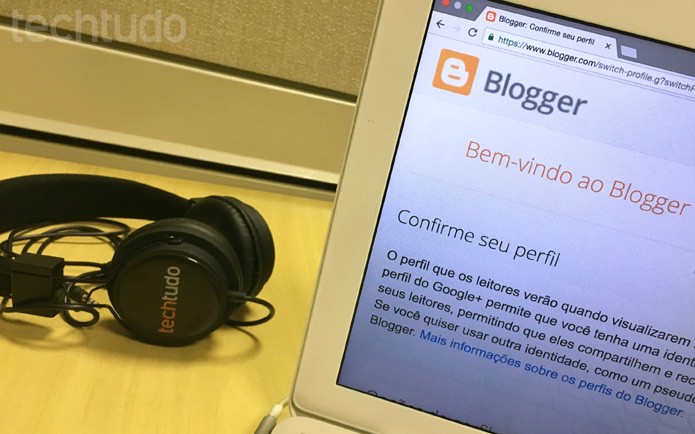 Crie seu próprio blog com o Blogger (Foto: Camila Peres/TechTudo)
