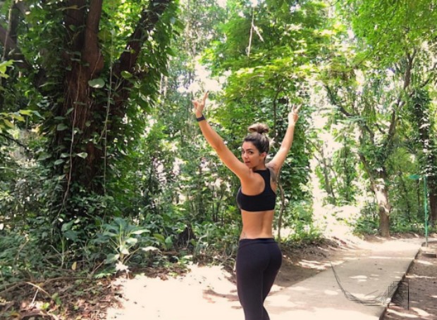 Kelly Key posta foto treinando ao ar livre (Foto: Reprodução/Instagram)