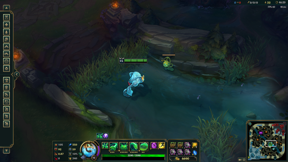 Frutomel, uma planta com frutos muito úteis para os campeões. (Foto: Reprodução/Victor de Abreu)