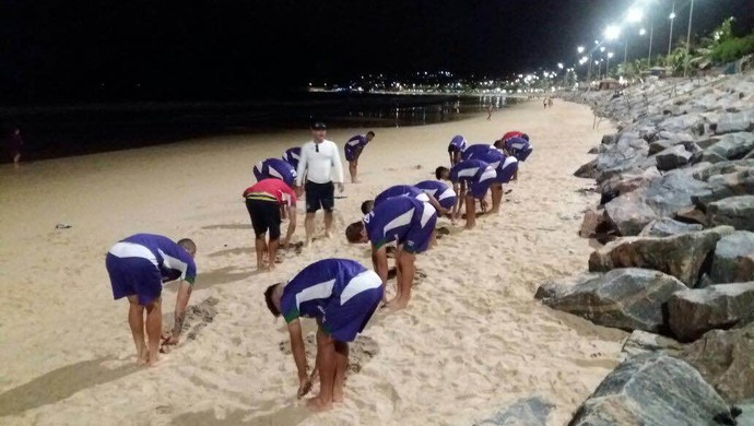 Remo, treino em Natal (Foto: Ascom/Remo)