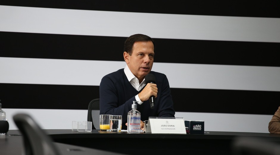 O governador do estado de São Paulo, João Doria (Foto: Governo do Estado de São Paulo)