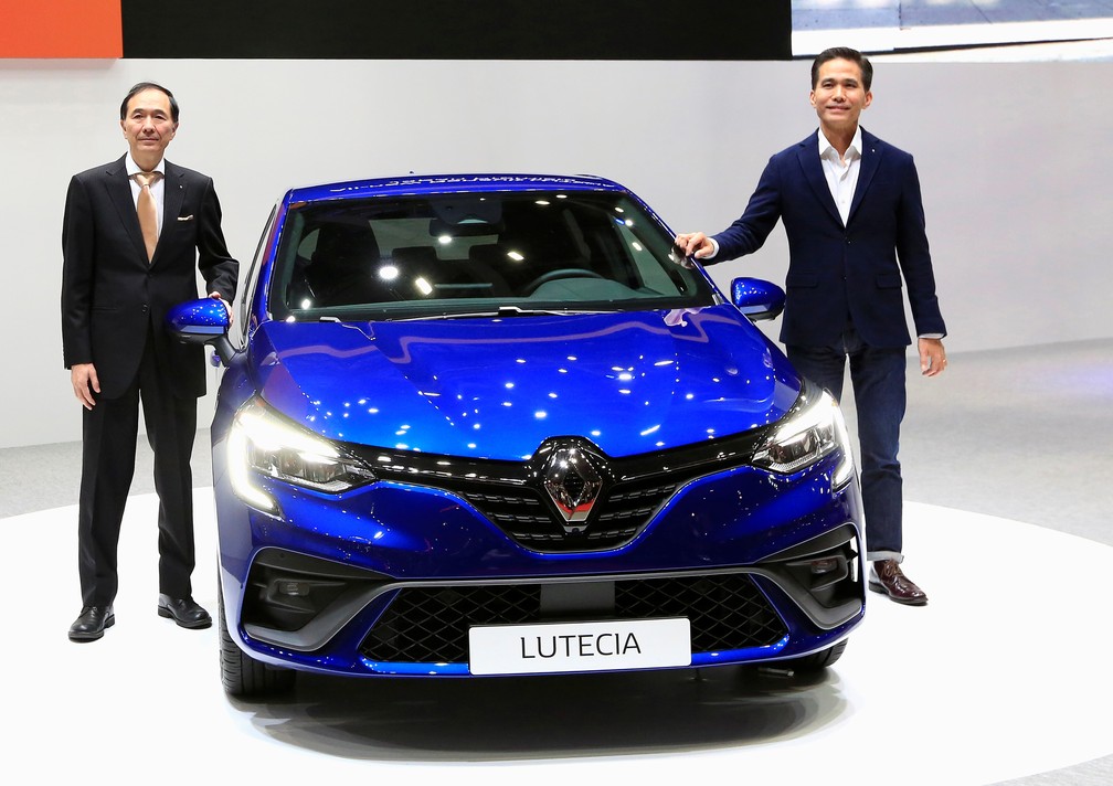 Renault Lutecia, como o Clio europeu é chamado no Japão — Foto: Soe Zeya Tun/G1